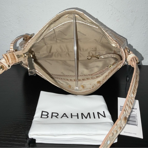 Brahmin Shayna CONTOUR MELBOURNE W/Eye GREAT NEUTRAL COLOR - Picture 8 of 9